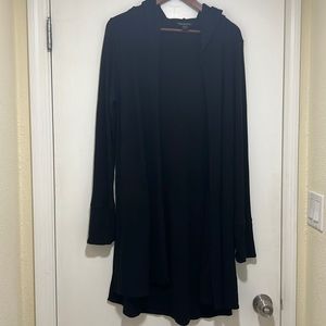 Athleta Long Hooded Cardigan